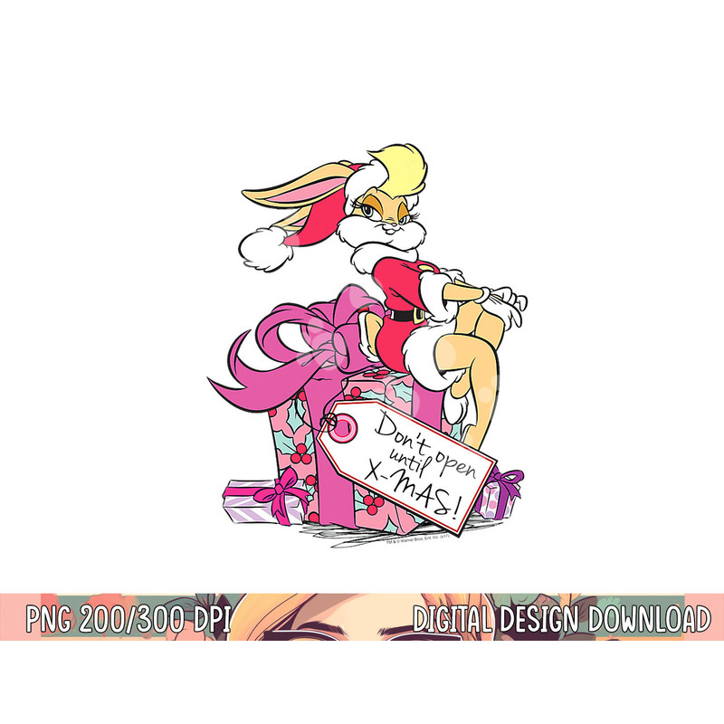 Looney Tunes Lola Present png, sublimation .jpg