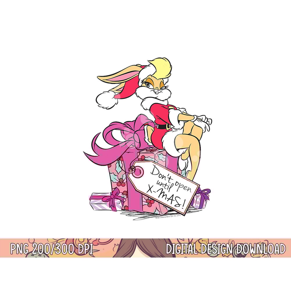 Looney Tunes Lola Present png, sublimation .jpg