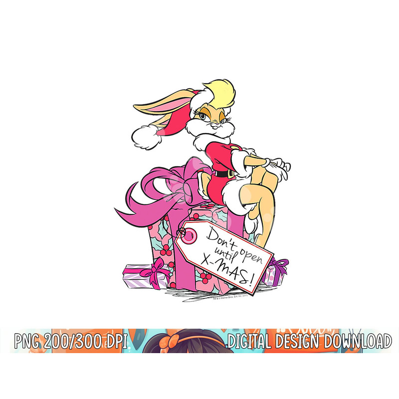 Looney Tunes Lola Present png, sublimation .jpg