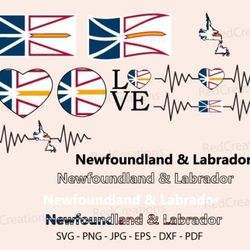newfoundland and labrado flag bundle svg newfoundland and labrado flag bundle svg