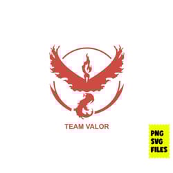 pokemon team valor svg, team valor svg, pokemon svg, pokemon characters svg, cartoon svg, png digital file