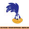 Looney Tunes Road Runner Big Face  png, sublimation .jpg