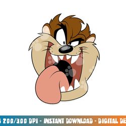 looney tunes taz big face png, sublimation