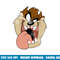 Looney Tunes Taz Big Face png, sublimation .jpg