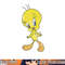 Looney Tunes Tweety Sassy Poster png, sublimation .jpg