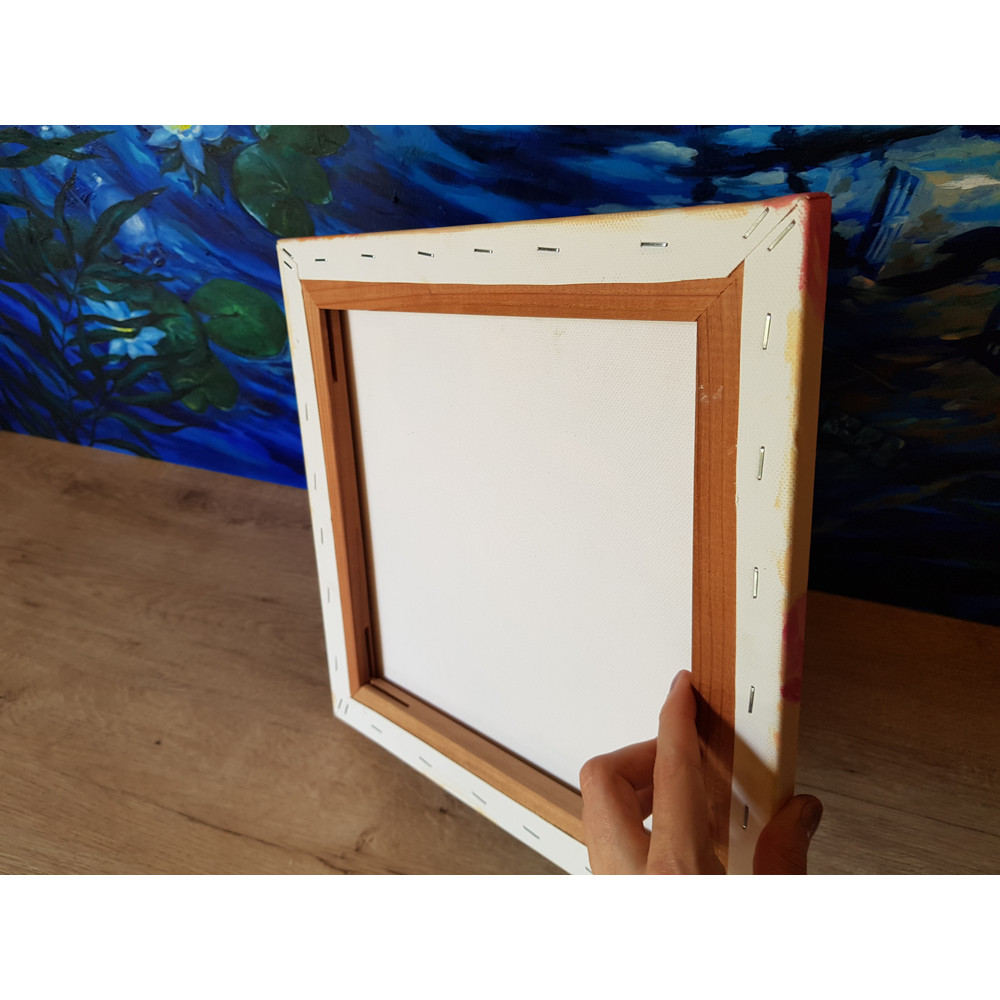 5 Oil painting Stretched Canvas - Flower Arrangement 11.8-11.8 in (30-30cm)2..jpg