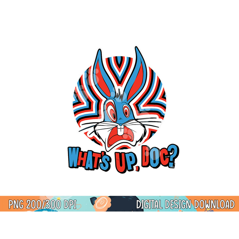 Looney Tunes What s Up, Doc  png, sublimation .jpg