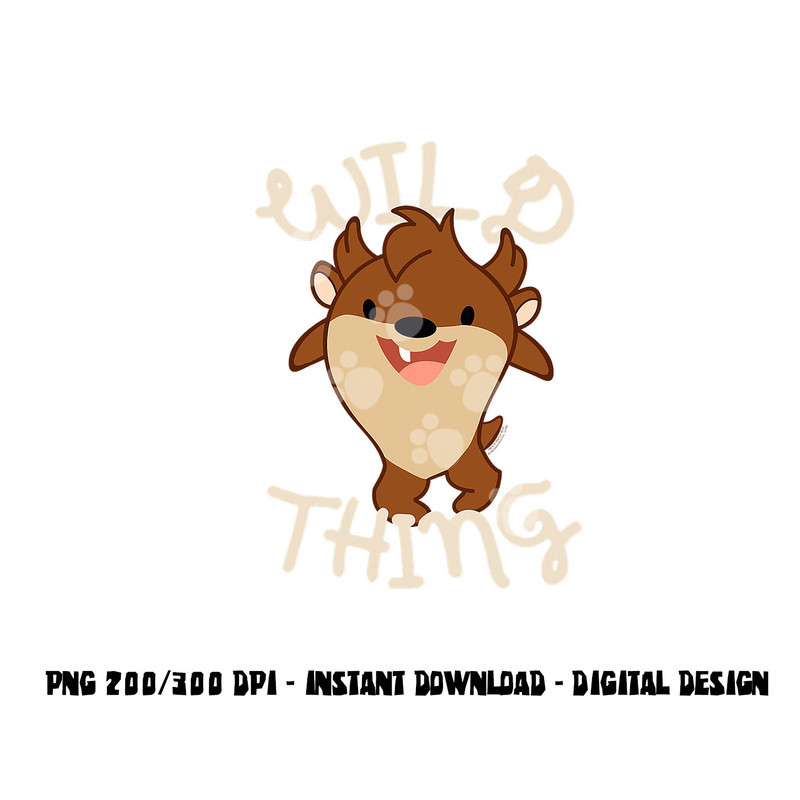 Looney Tunes Wild Thing Kid png, sublimation .jpg