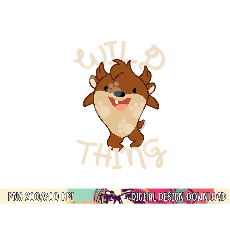 Looney Tunes Wild Thing Kid png, sublimation .jpg