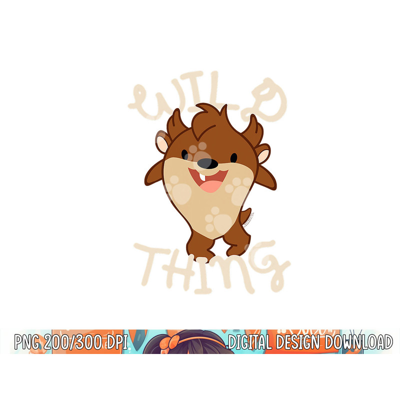 Looney Tunes Wild Thing Kid png, sublimation .jpg