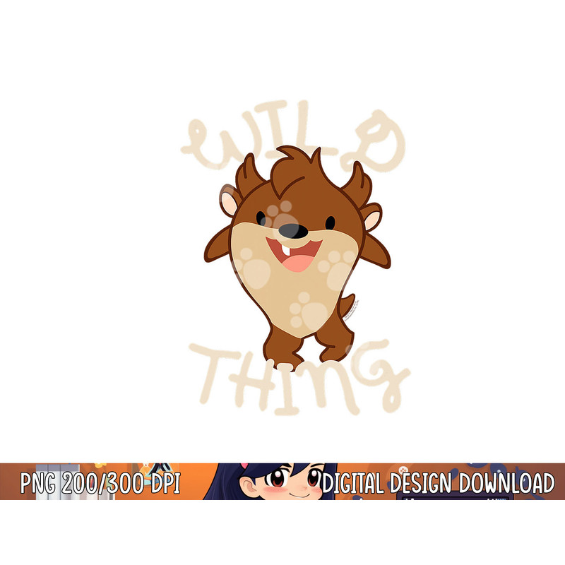 Looney Tunes Wild Thing Kid png, sublimation .jpg