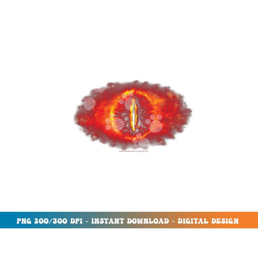 Lord of the Rings Eye of Sauron Longsleeve T Shirt Long Sleeve  png, sublimation.jpg