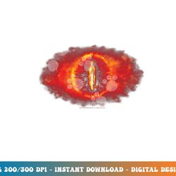lord of the rings eye of sauron longsleeve t shirt long sleeve  png, sublimation