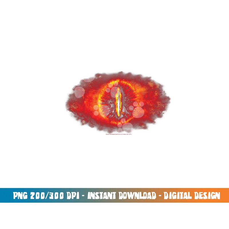 Lord of the Rings Eye of Sauron Longsleeve T Shirt Long Sleeve png, sublimation .jpg