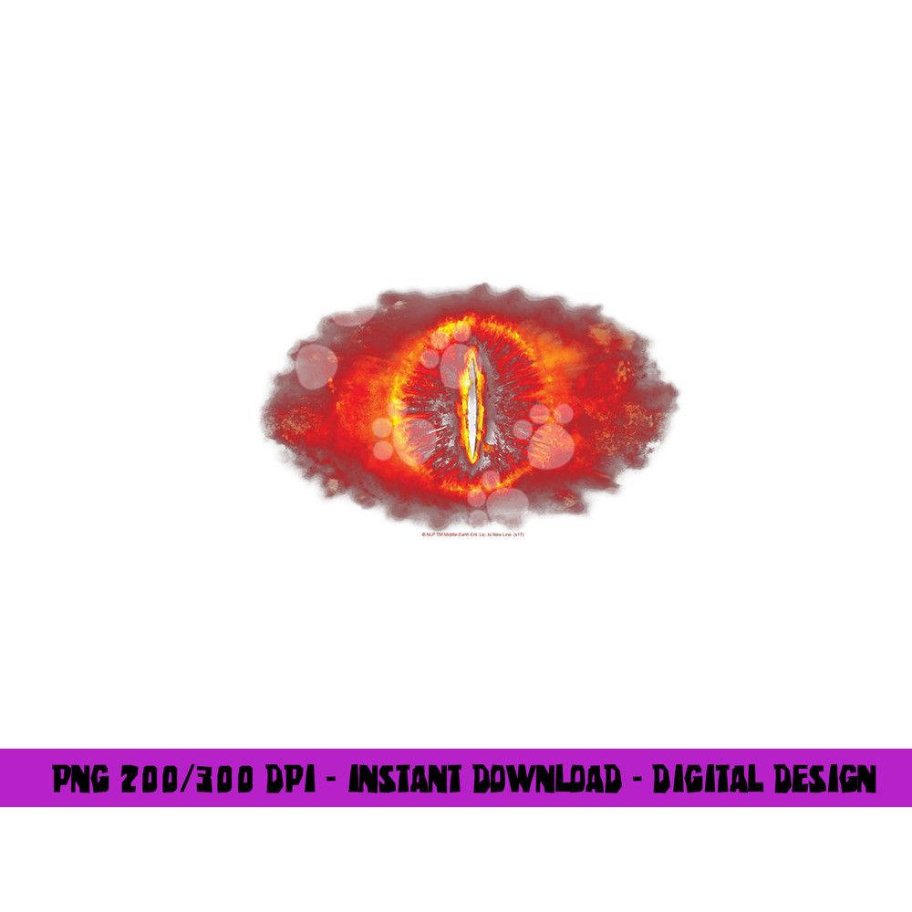 Lord of the Rings Eye of Sauron Longsleeve T Shirt Long Sleeve  png, sublimation .jpg