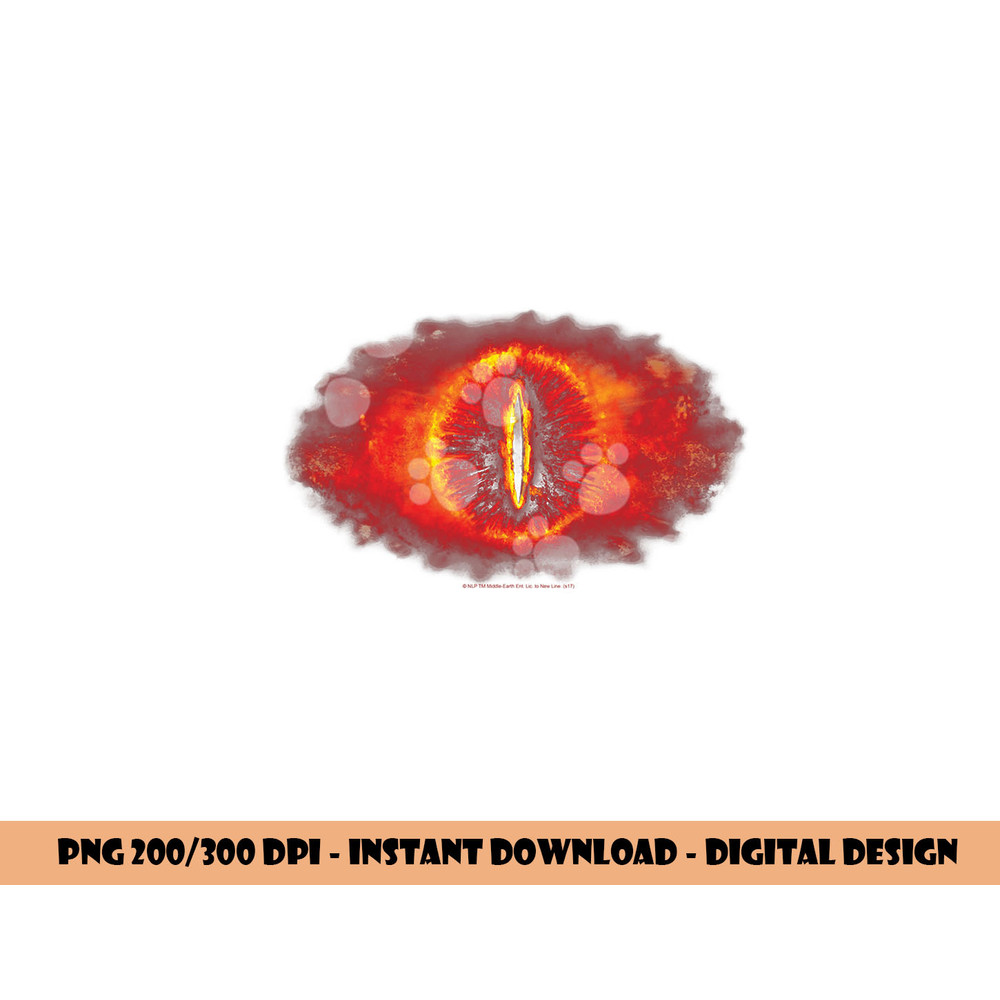 Lord of the Rings Eye of Sauron Longsleeve T Shirt Long Sleeve  png, sublimation .jpg