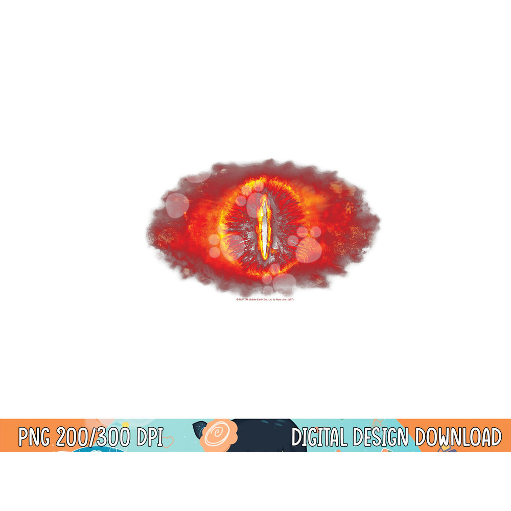 Lord of the Rings Eye of Sauron Longsleeve T Shirt Long Sleeve  png, sublimation .jpg