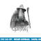 Lord of the Rings Gandalf the Grey Longsleeve T Shirt Long Sleeve png, sublimation .jpg