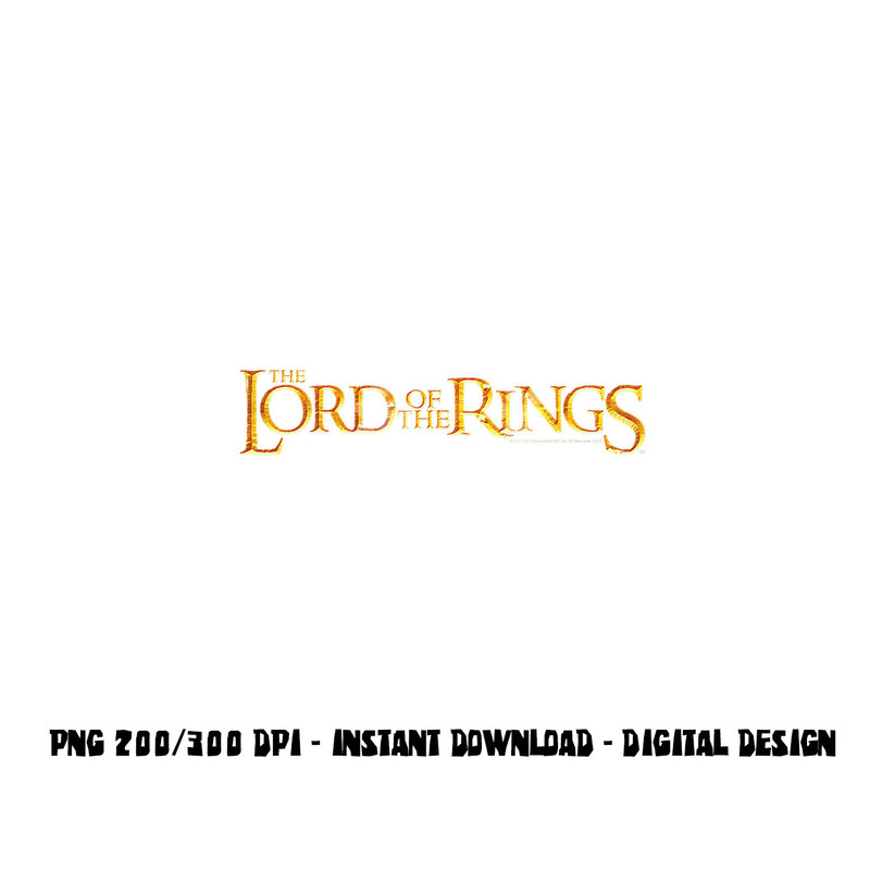 Lord of the Rings Logo png, sublimation .jpg