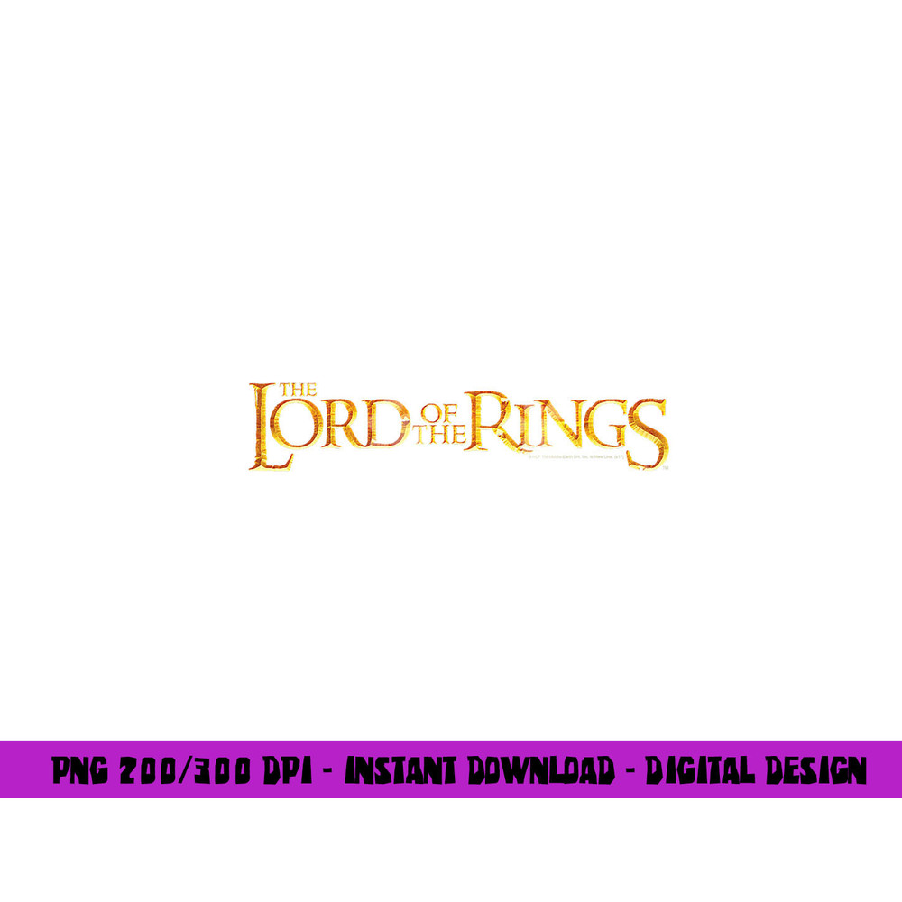 Lord of the Rings Logo  png, sublimation .jpg