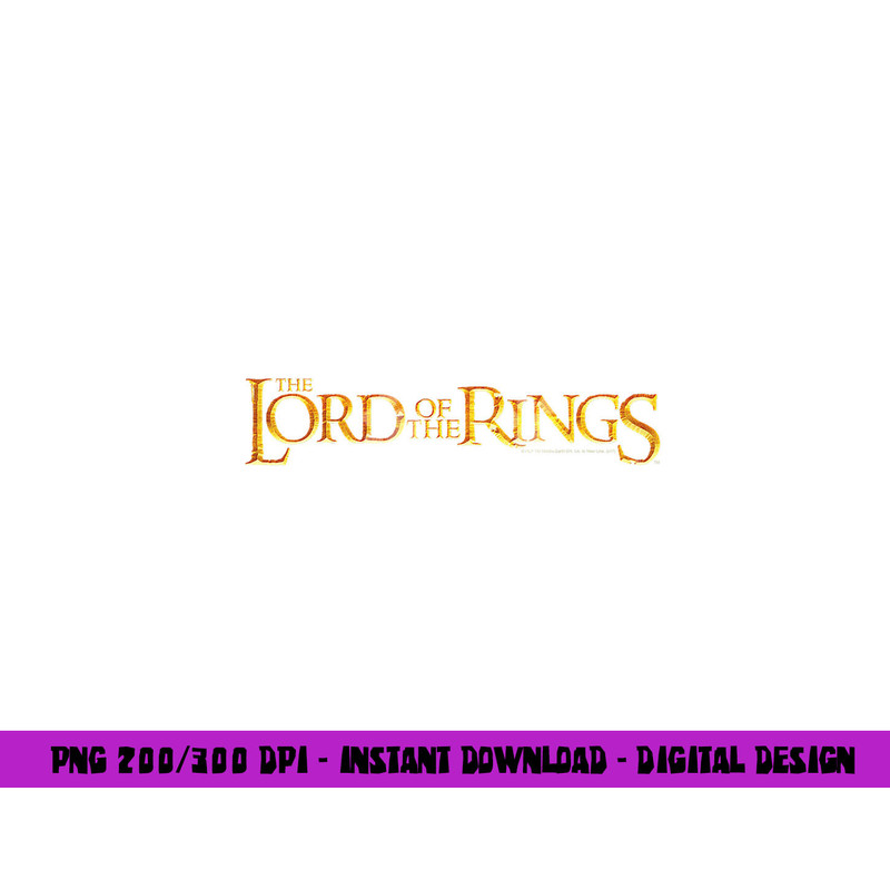 Lord of the Rings Logo  png, sublimation .jpg