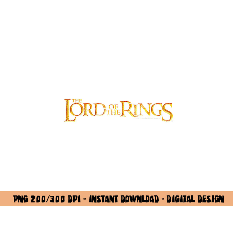 Lord of the Rings Logo png, sublimation .jpg