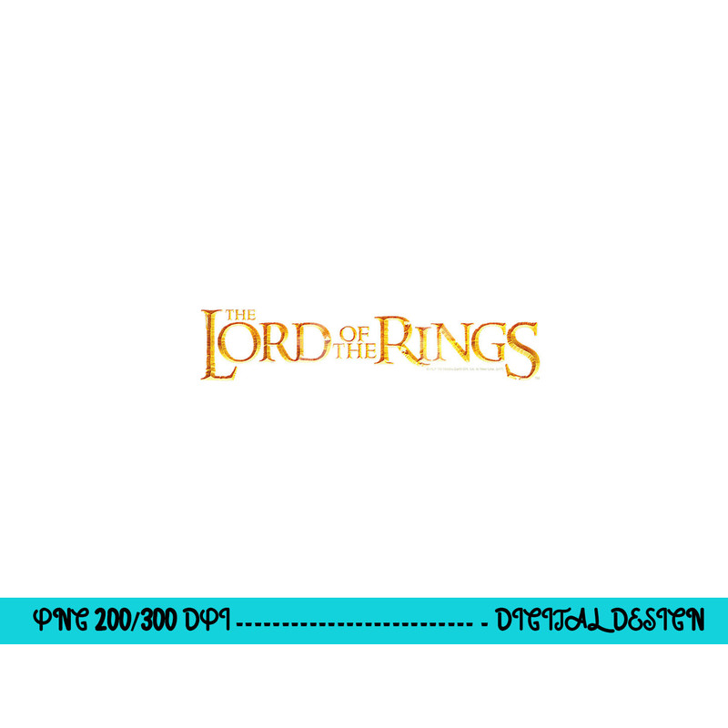 Lord of the Rings Logo png, sublimation .jpg