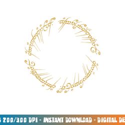 lord of the rings one ring longsleeve t shirt long sleeve  png, sublimation