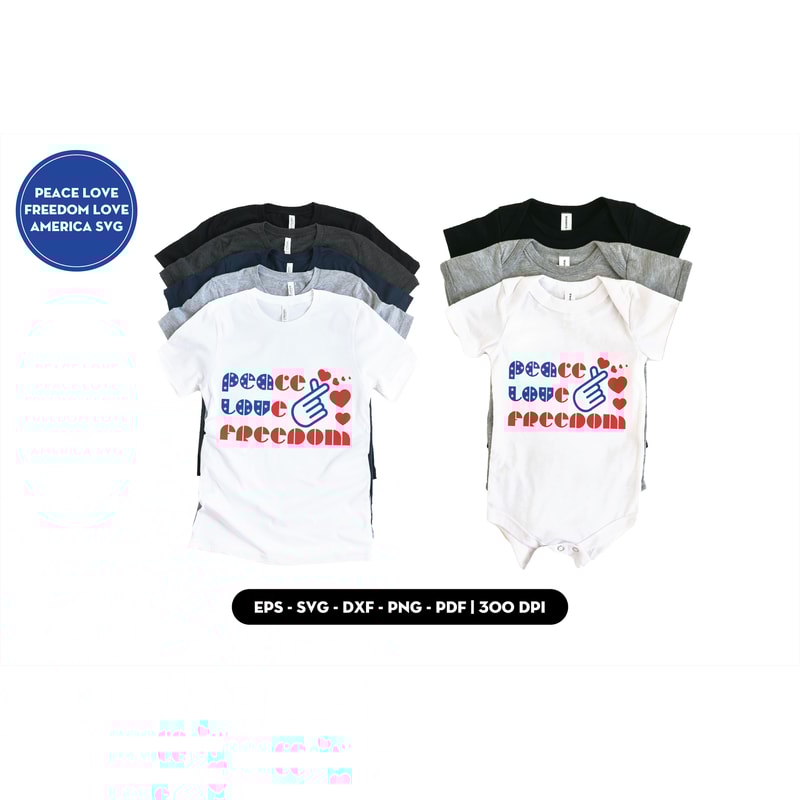 Peace love freedom love America SVG cover 2.jpg