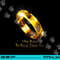 Lord of the Rings One Ring T Shirt png, sublimation .jpg
