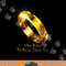 Lord of the Rings One Ring T Shirt  png, sublimation .jpg