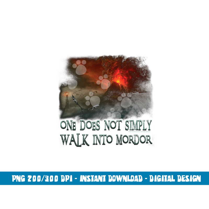 Lord of the Rings Walk in Mordor Longsleeve T Shirt Long Sleeve png, sublimation .jpg