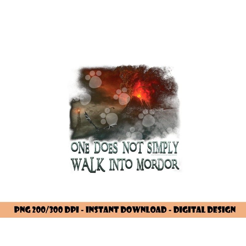 Lord of the Rings Walk in Mordor Longsleeve T Shirt Long Sleeve  png, sublimation .jpg