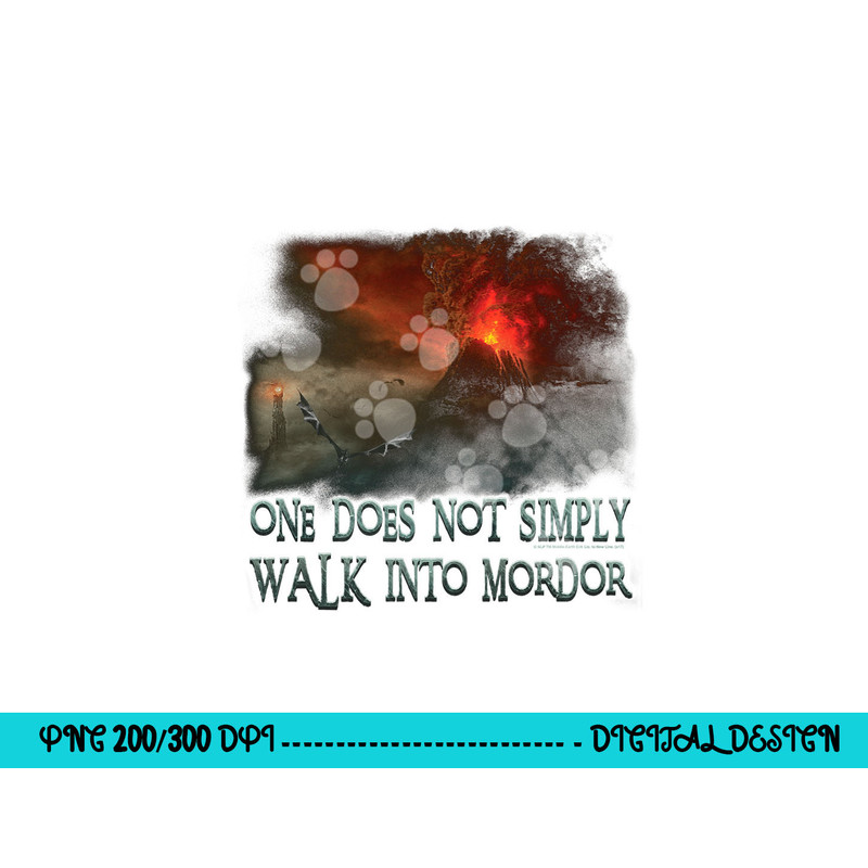 Lord of the Rings Walk in Mordor Longsleeve T Shirt Long Sleeve png, sublimation .jpg