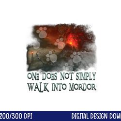 lord of the rings walk in mordor longsleeve t shirt long sleeve  png, sublimation