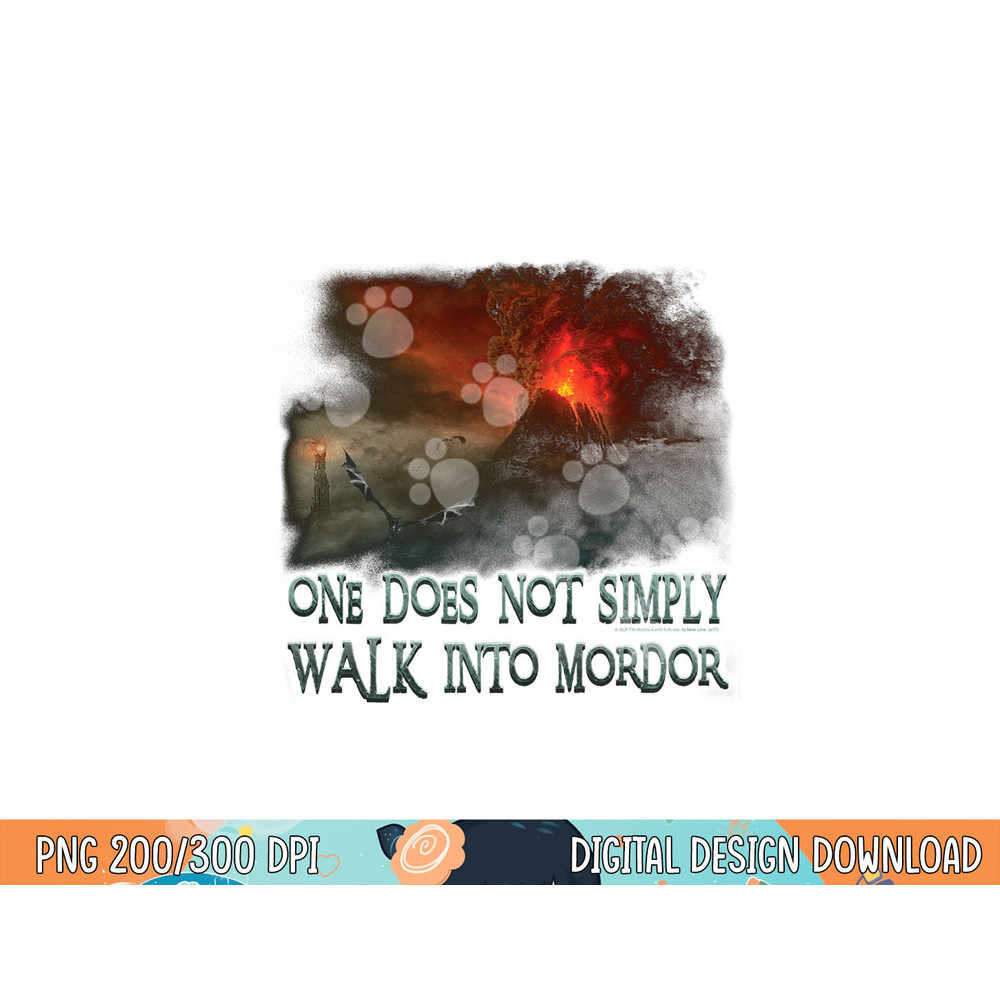 Lord of the Rings Walk in Mordor Longsleeve T Shirt Long Sleeve  png, sublimation .jpg