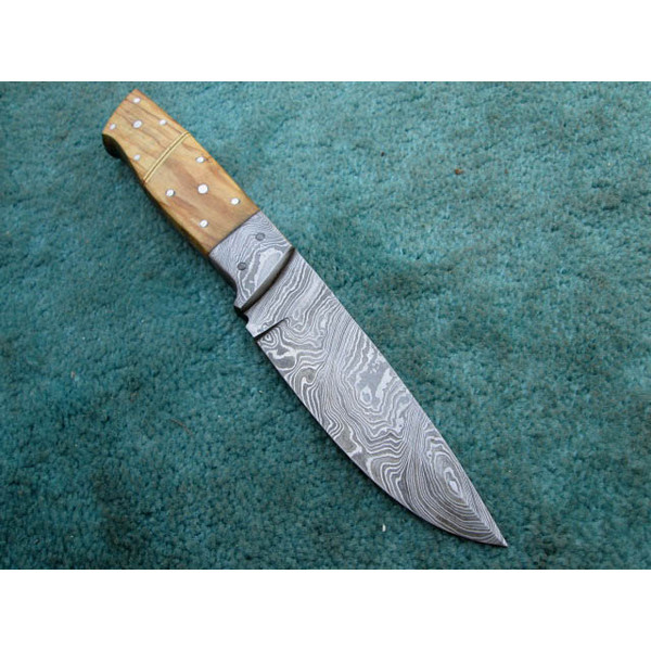 Damascus Skinning Knife.JPG