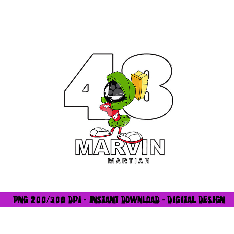 Marvin The Martian 48  png, sublimation .jpg