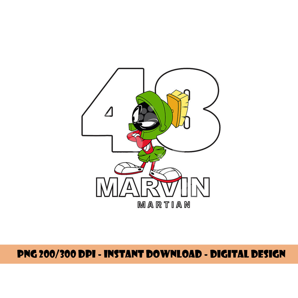 Marvin The Martian 48  png, sublimation .jpg