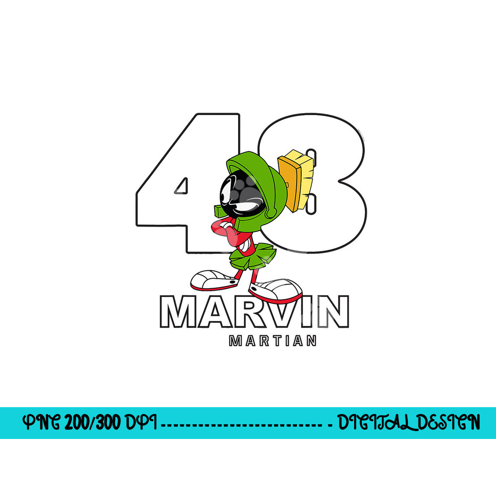 Marvin The Martian 48 png, sublimation .jpg
