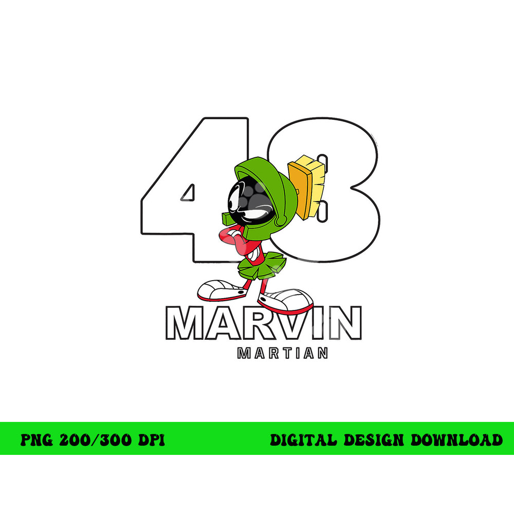 Marvin The Martian 48  png, sublimation .jpg