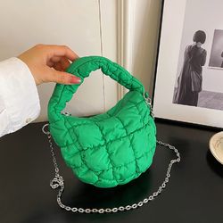 fashion ladies new chain sweet handheld underarm bag cloud shoulder bag