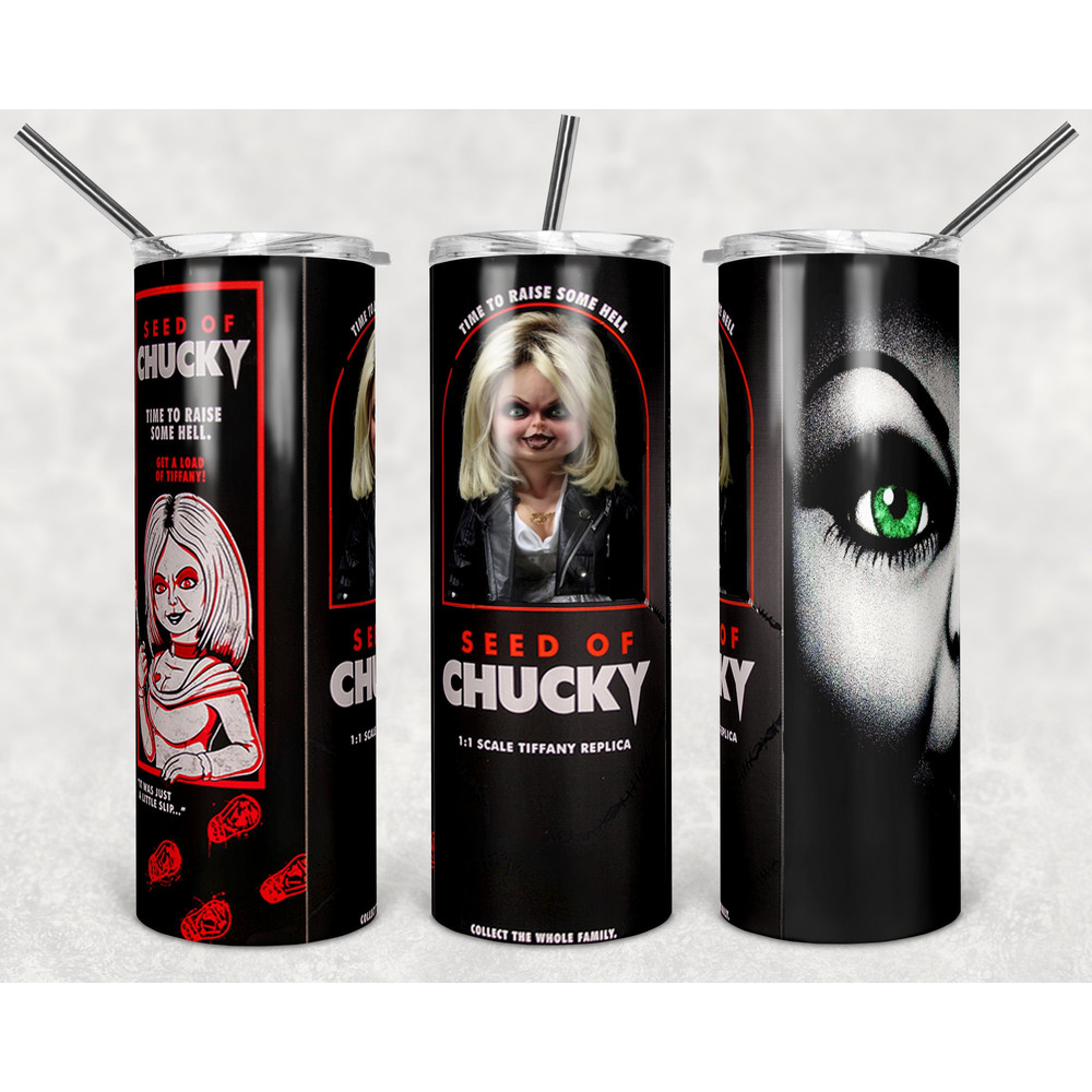 Horror movie Inspired 20 oz Skinny Beer Tumbler Tumbler Wrap Sublimation JPG Design Sublimation PNG Graphics Designs Instant Download.jpg