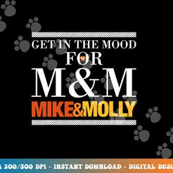 mike & molly quality time  png, sublimation