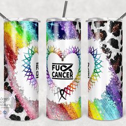 f&ck cancer tumbler cancer awareness tumbler, f&ck cancer tumbler cancer awareness skinny tumbler