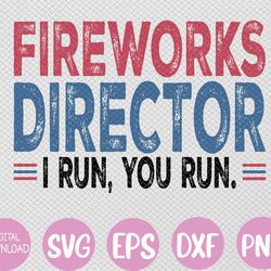 funny 4th of july fireworks director i-ndependence-day funny dad svg, eps, png, dxf, digital download