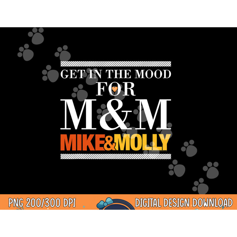 Mike & Molly Quality Time  png, sublimation .jpg