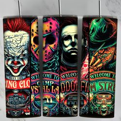 spooky summer tumbler, spooky summer skinny tumbler