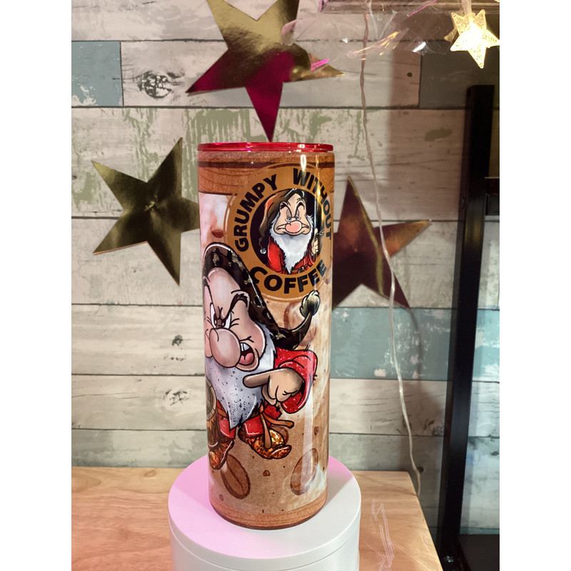Grumpy Without Coffee Tumbler, Grumpy Without Coffee 20oz Skinny Tumbler, Grumpy Without Coffee 30oz Skinny Tumbler.jpg
