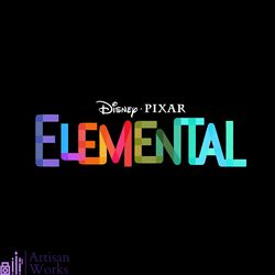 elemental 2023 movie elemental disney pixar png silhouette file